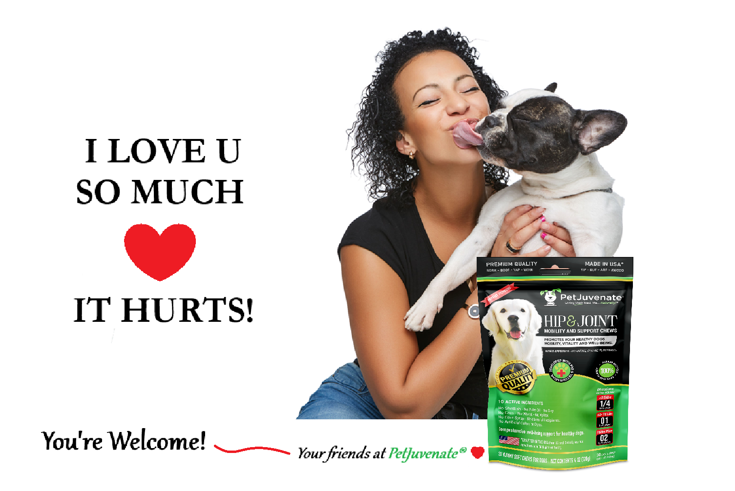 PetJuvenate® - Premium Soft Chews - Mobility and Support.